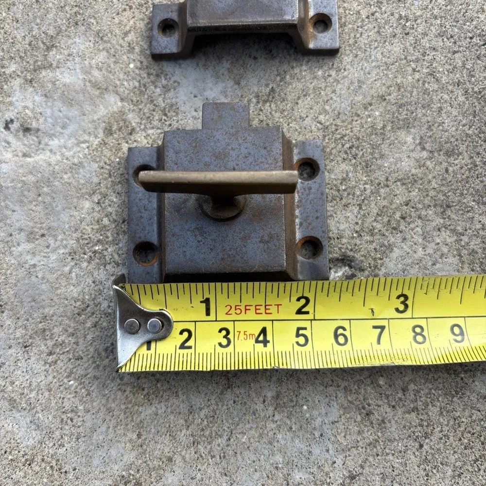 Vintage Cupboard Cabinet Door Latch Jelly Rustic Metal Turn
